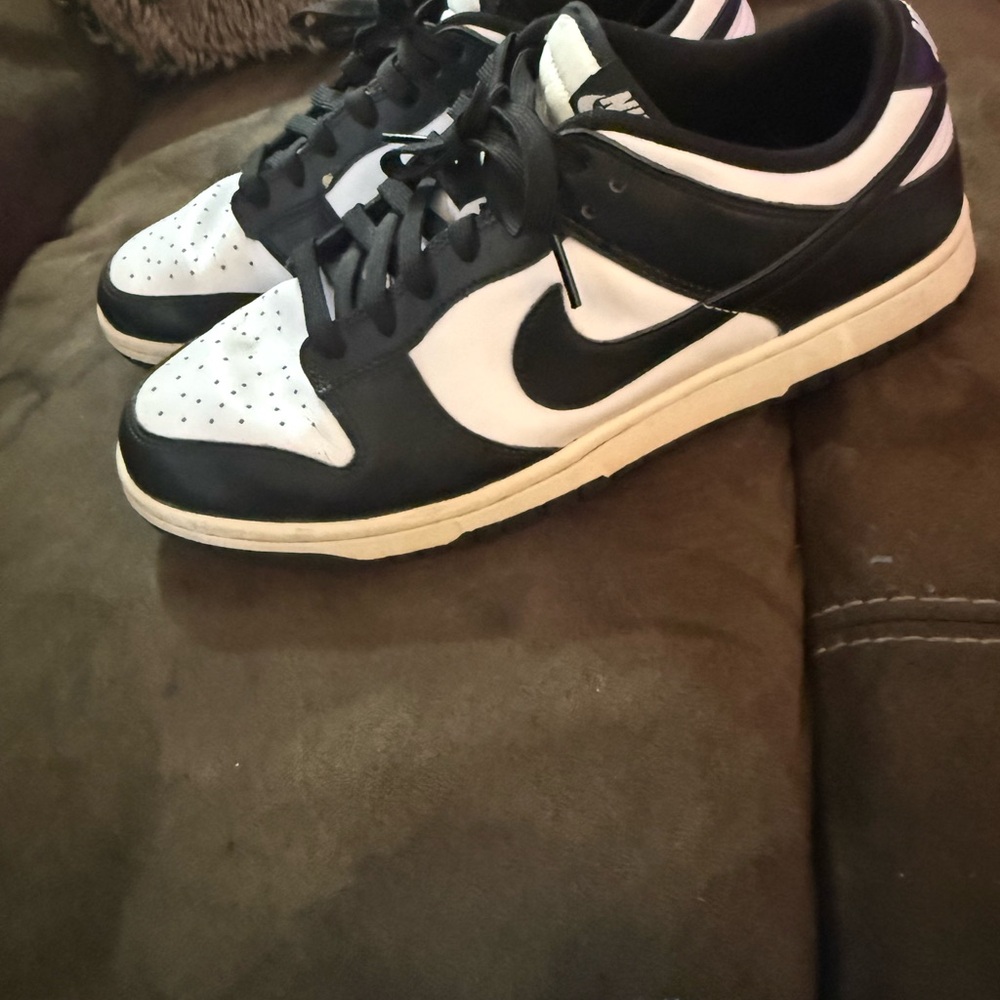 Nike dunks black/white